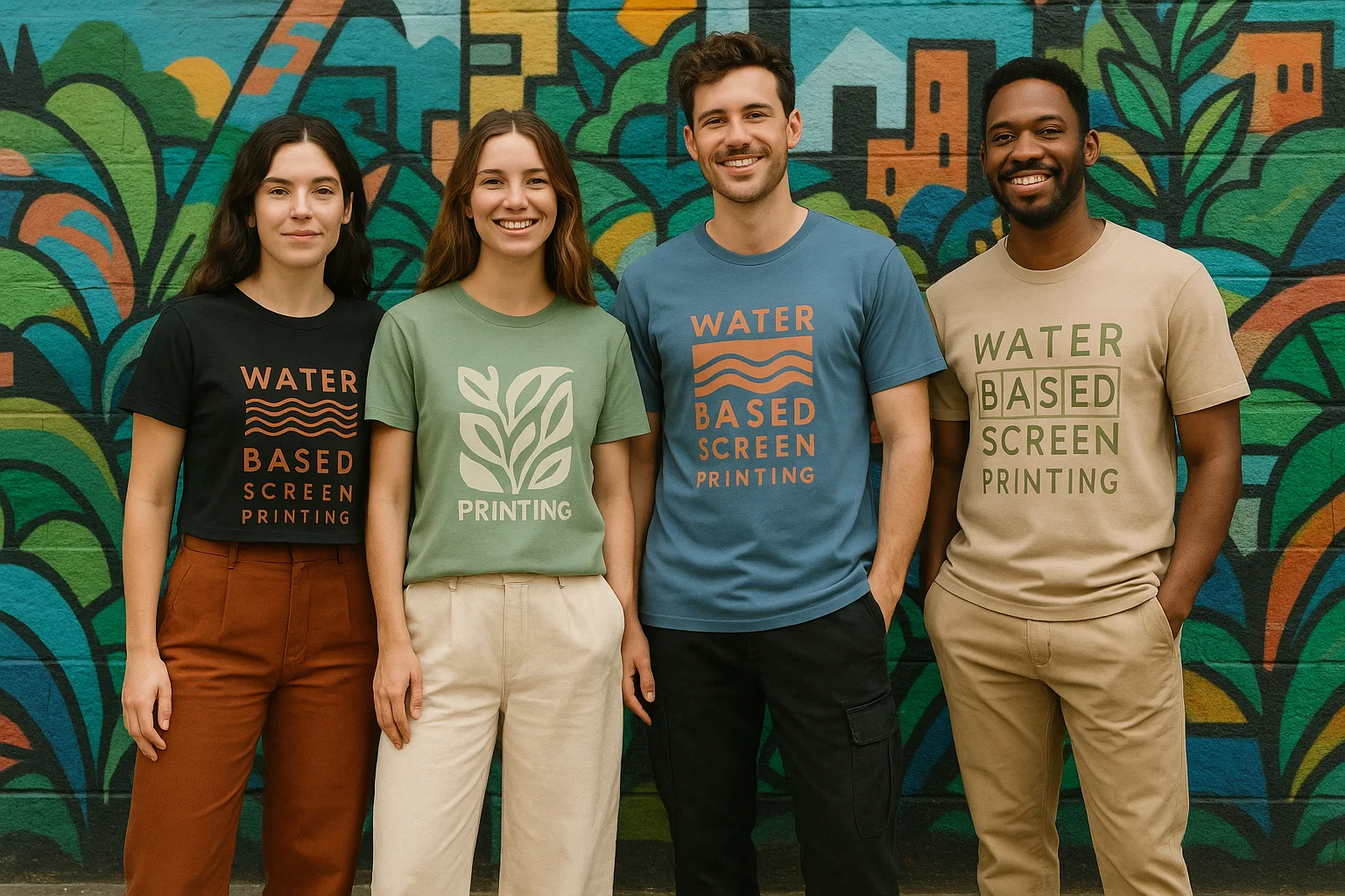 water-based screen printing water-based screen printing