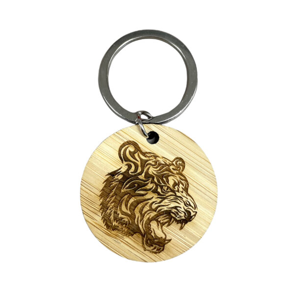 Bamboo Keyring - Garment Printing